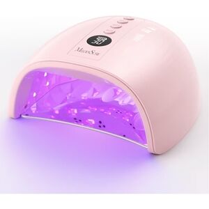 Pink Professional Cordless UV Nail Lamp